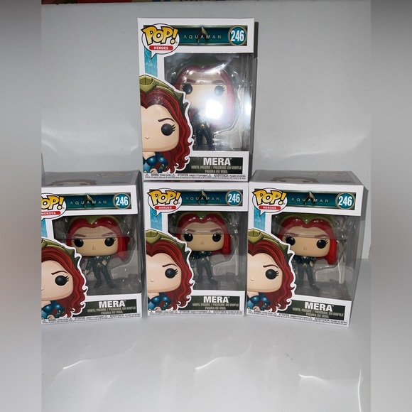 Funko NIB AQUAMAN MERA POP OR AMBER HEARD VOODO DOLL LOL PRICE FIRM - Picture 1 of 7